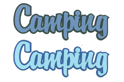 Camping Script | Retro/Vintage