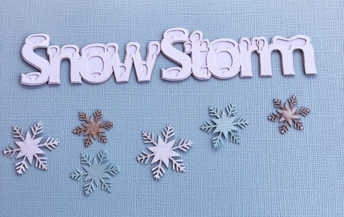 Snow Storm with Flakes | Winter