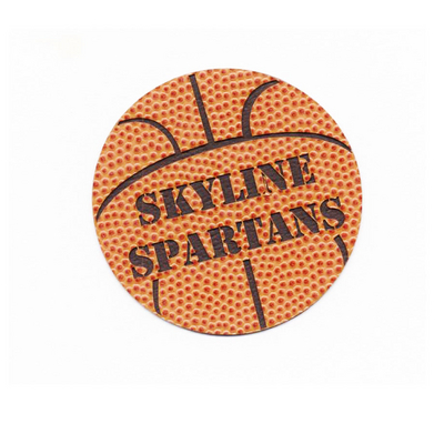 Basketball w/ Name | Schools Custom