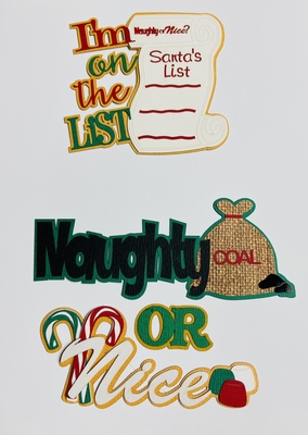 Image Santa's List Set
